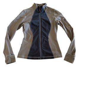 Lululemon Women's athletic Jacket in Gray and Dark Grey-M